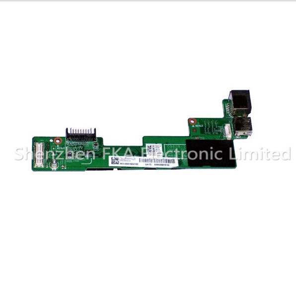 Laptop accessories For Dell Vostro 3500 USB / LAN / Battery Connector IO laptop Circuit board with DC Power Jack 632VY